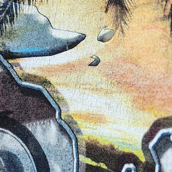 Harley Davidson Bleach Dyed T Shirt - Men's Medium - Myrtle Beach SC - Picture 10 of 10